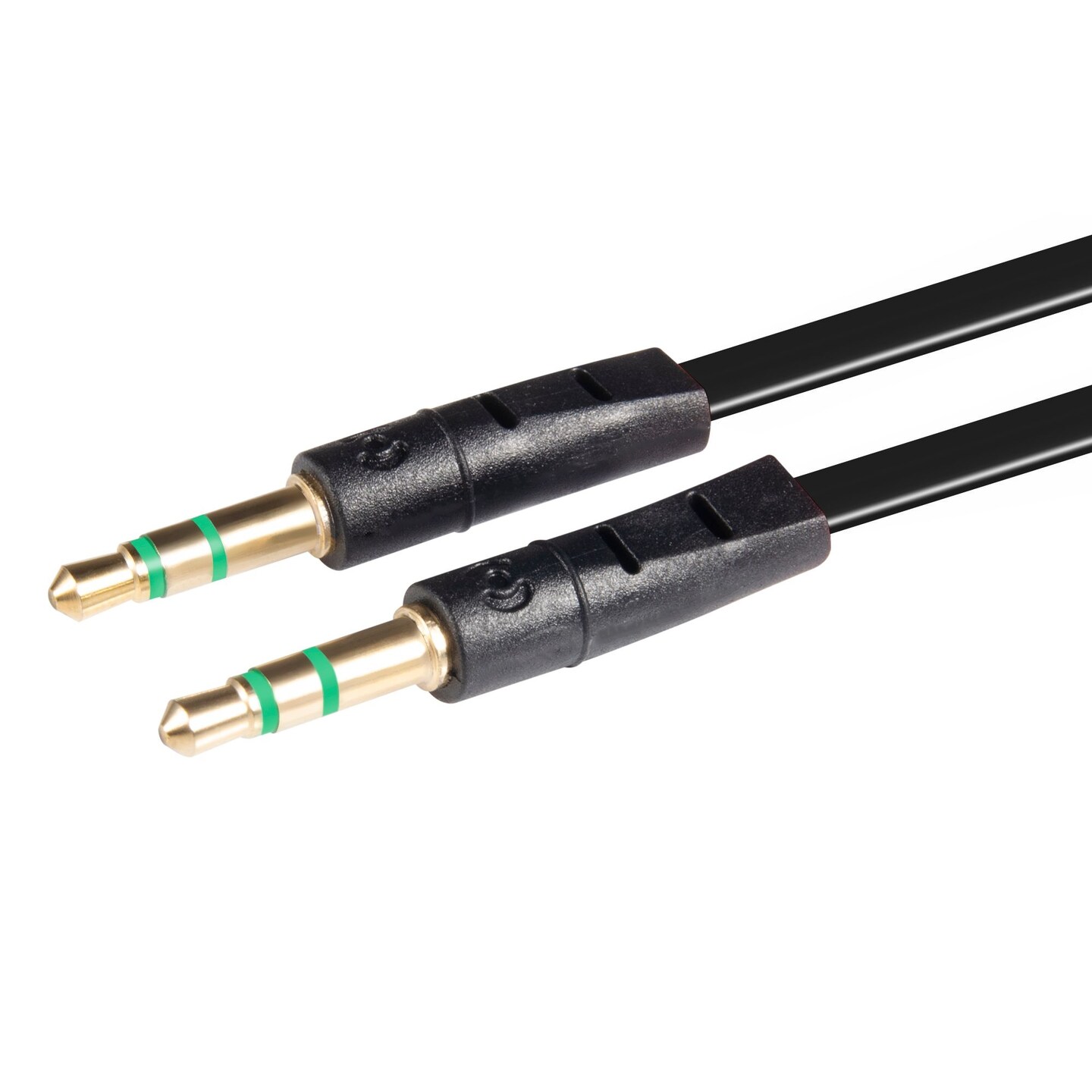 Insten 3.3FT 3.5mm Stereo Extension M/M Cable, Black Compatible with Apple iPhone 7 / 7 Plus/Samsung Galaxy S10/S7/S8/S9/S9+ Plus