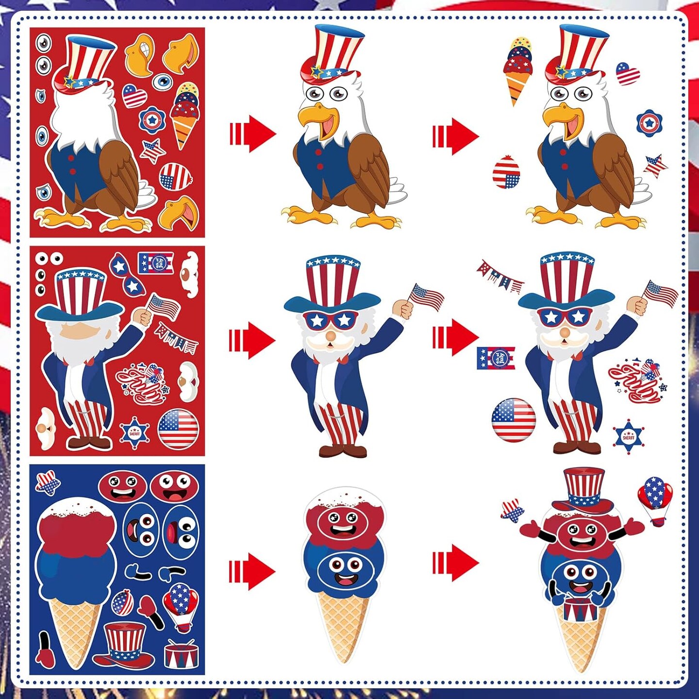 4th of July Crafts for Kids