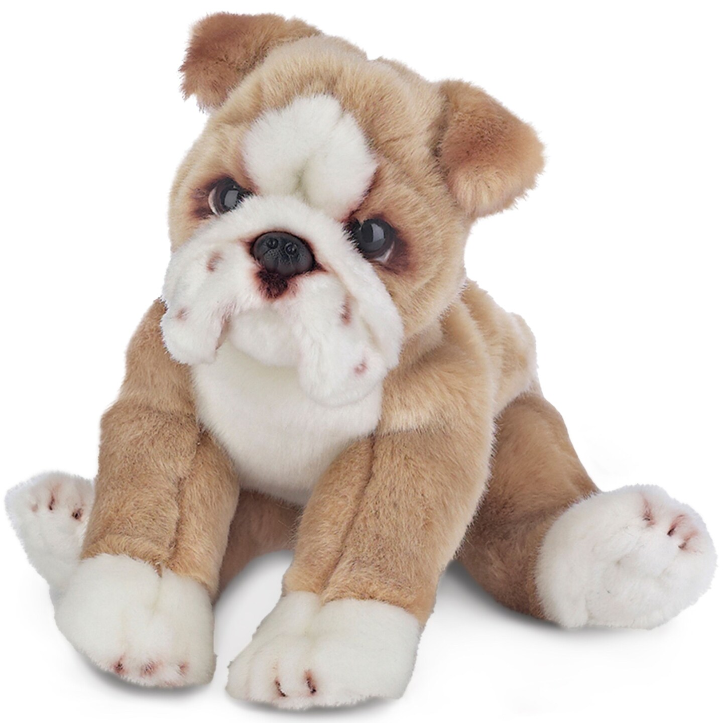 Bearington Tug The English Bulldog Plush, 13 Inch Dog Stuffed Animal, For Ages 3-14