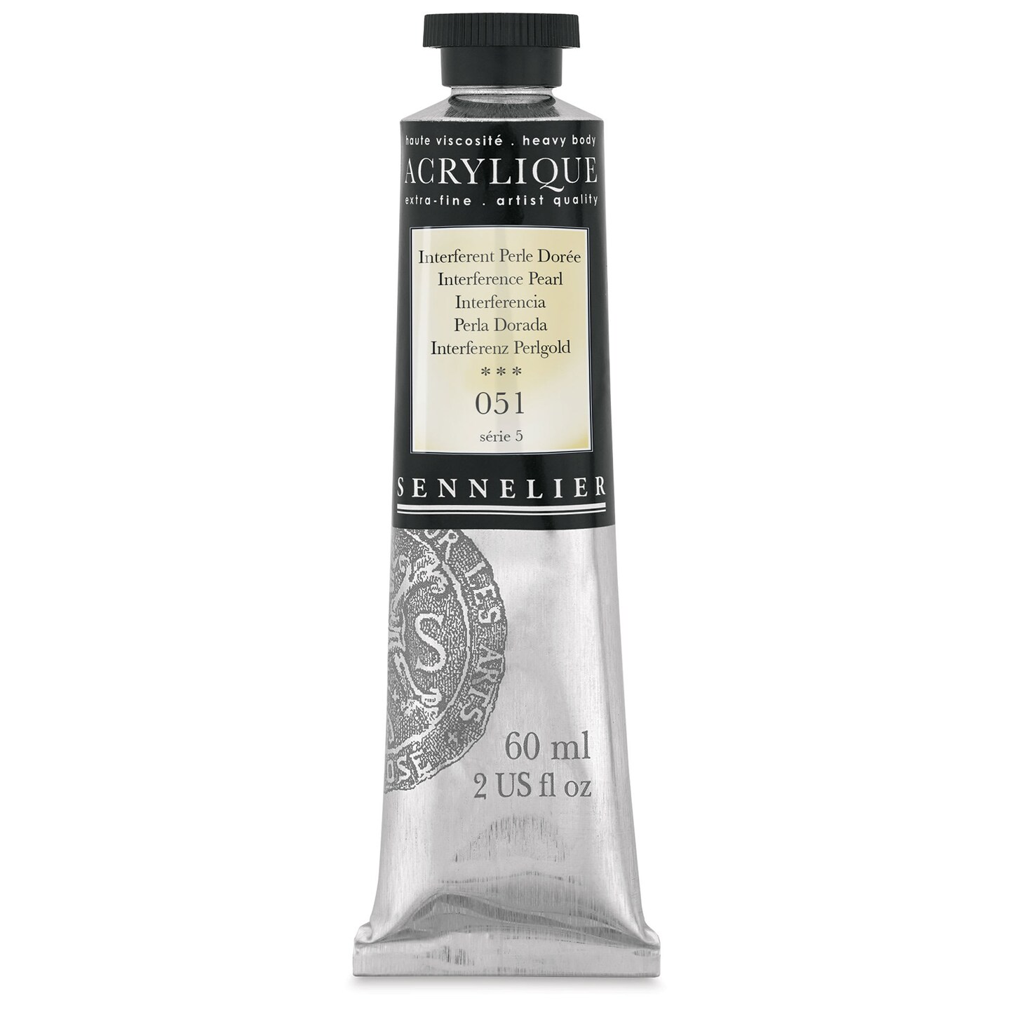 Sennelier Extra-Fine Artist Acryliques - Interference Pearl, 60 ml tube