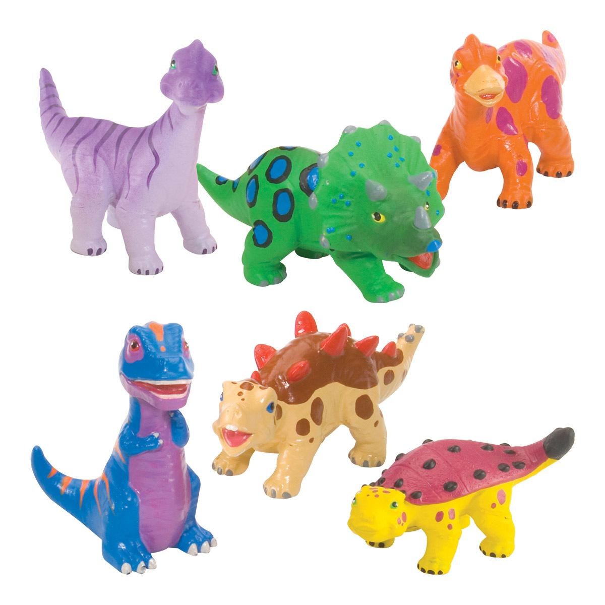 Wild Republic Squeezable Dinosaur Playset