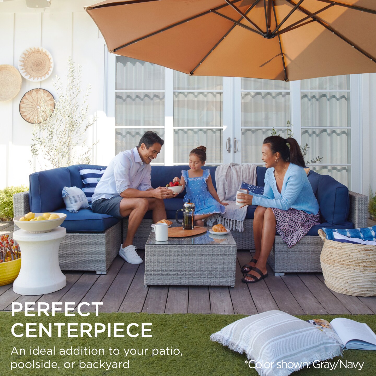Best Choice Products 7-Piece Outdoor Modular Patio Conversation Furniture, Wicker Sectional Set