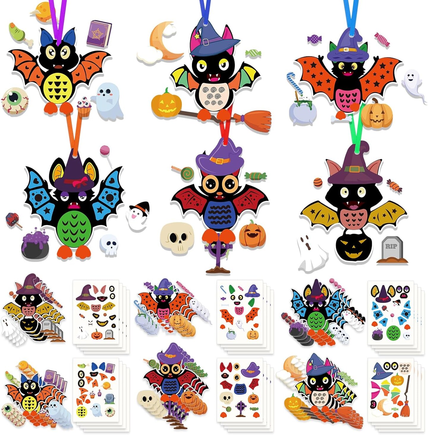 24 Pack Halloween Crafts for Kids