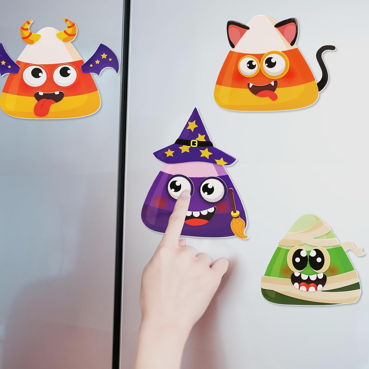 Halloween Crafts for Kids Candy Corn Magnet Foam