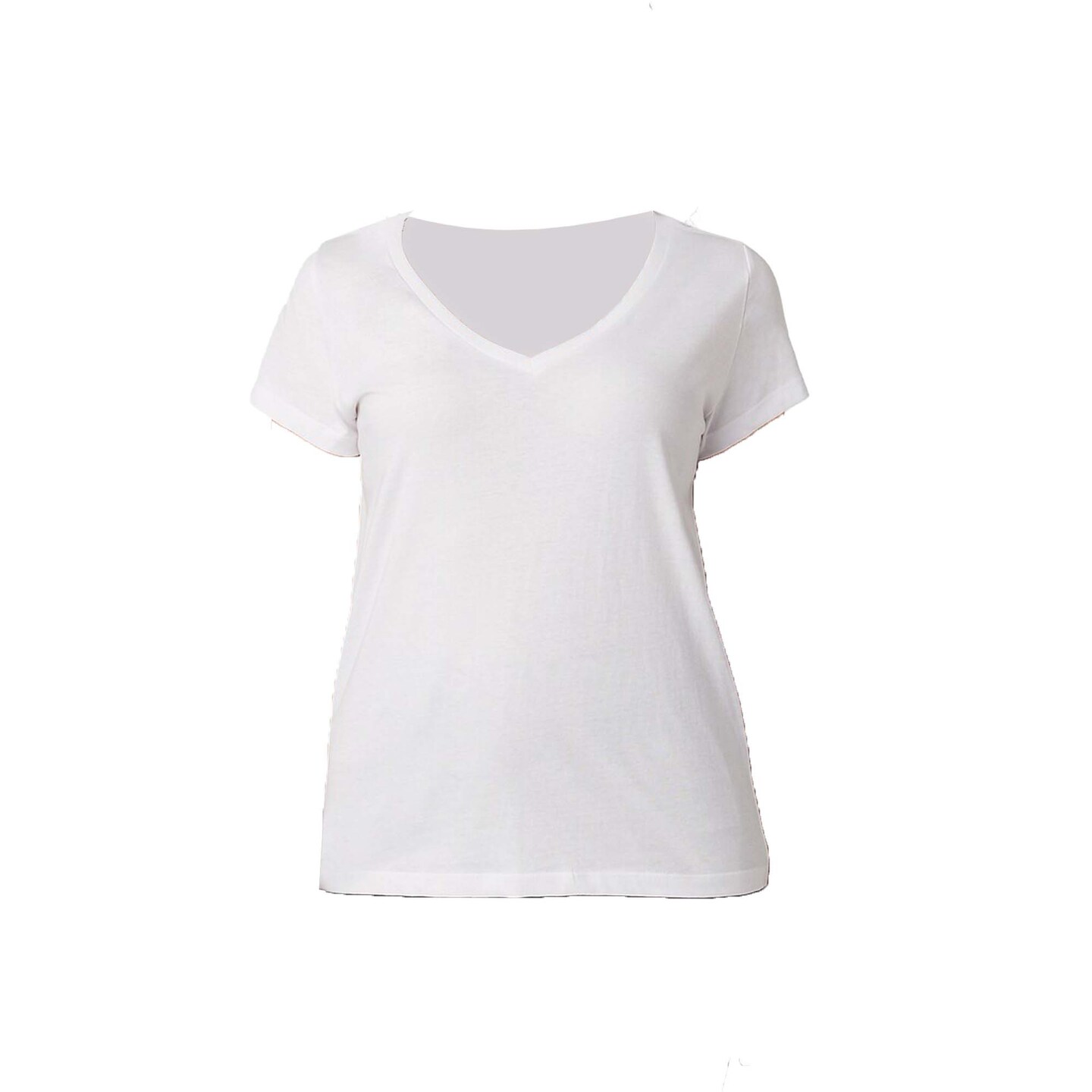 WOMEN&#x27;S V-NECK T-SHIRT