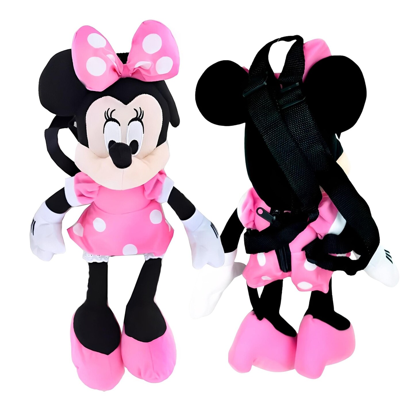 Disney Minnie Mouse 15 Inch Plush Backpack