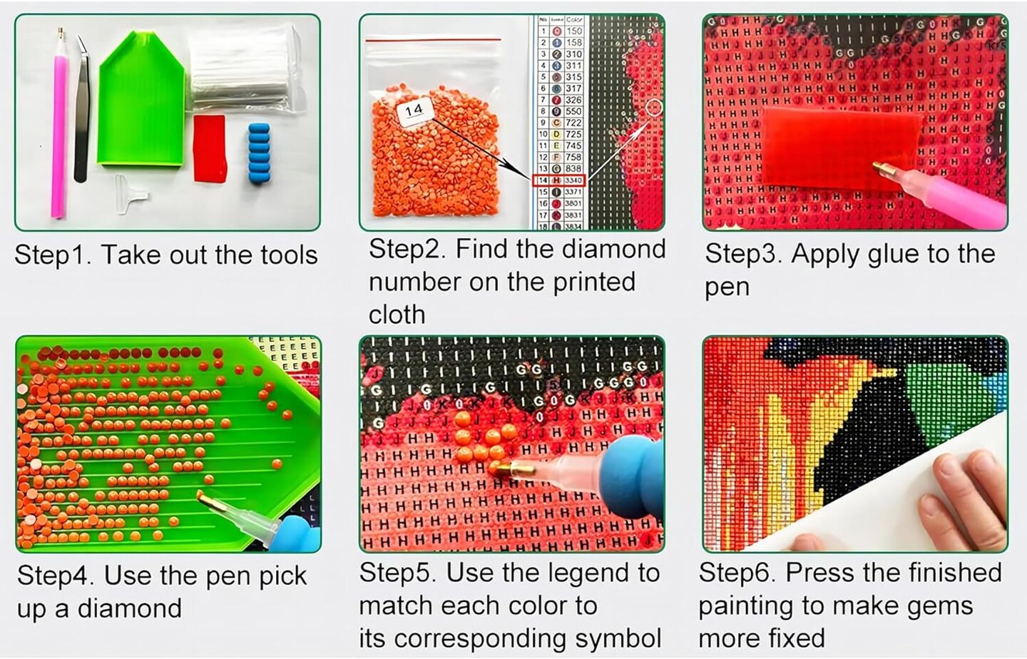 Diamond Art Painting Kits for Adults 5d (zshY115) 12 x 8 x 0.2 inches