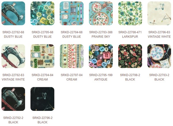 Make It Sew Fat Quarter Bundle by Studio RK for Robert Kaufman (FQ-2168-14)