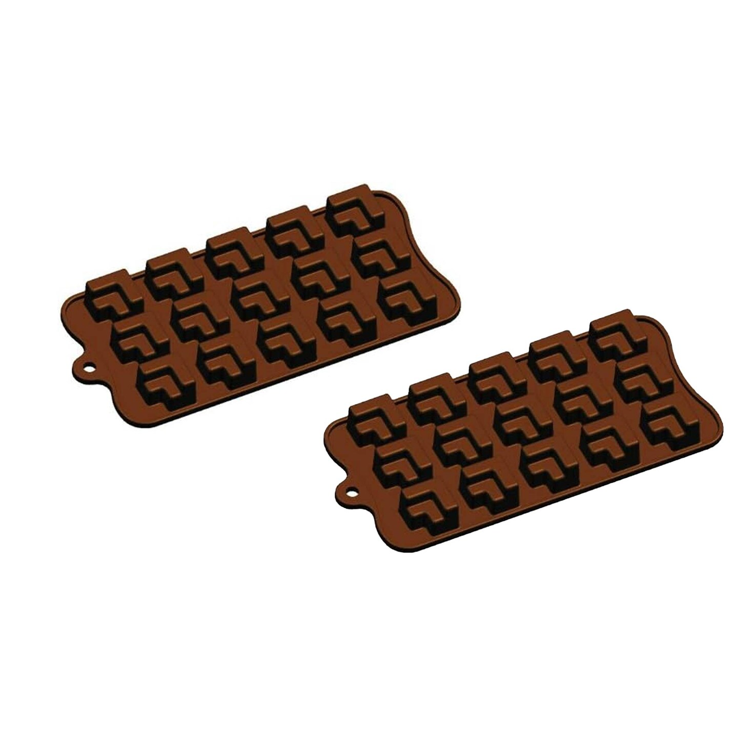 Partitioned Cube Silicone Candy Mold
