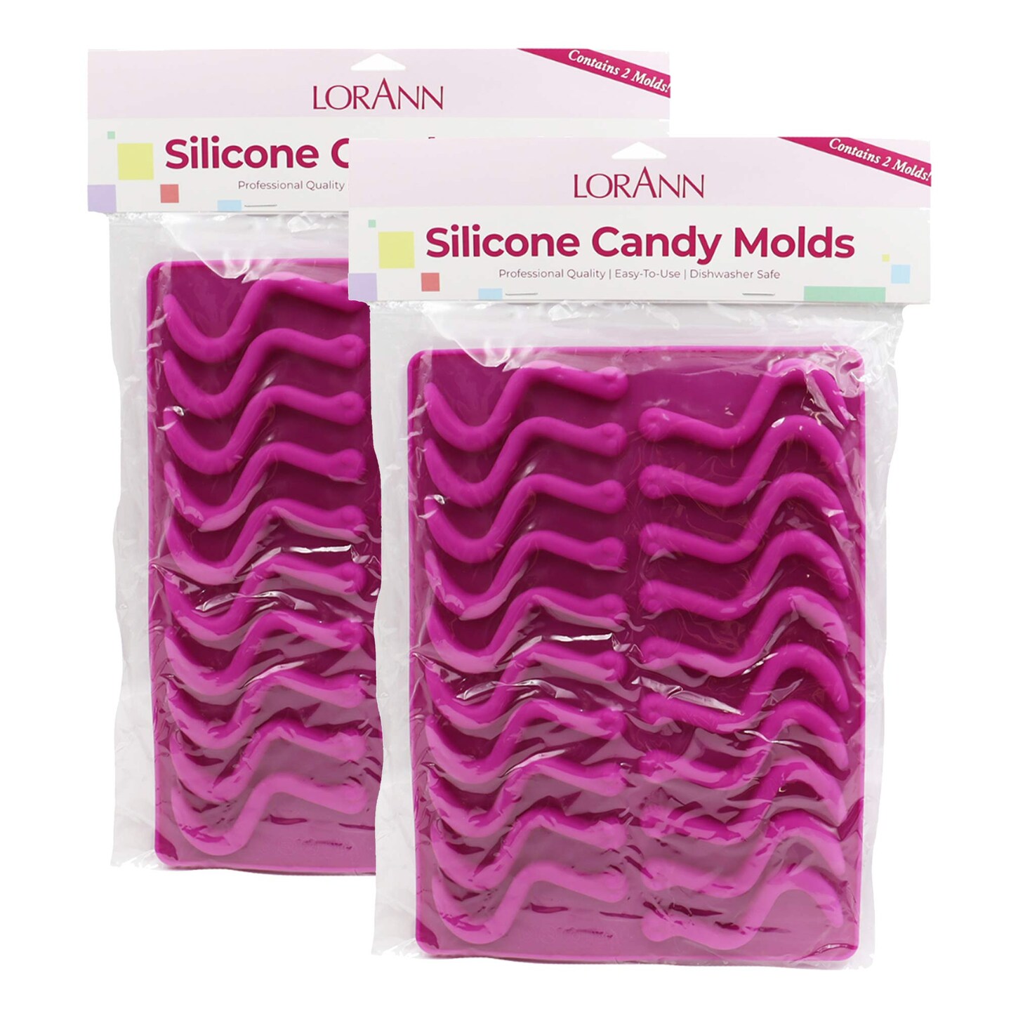 Silicone Gummy Worm Molds