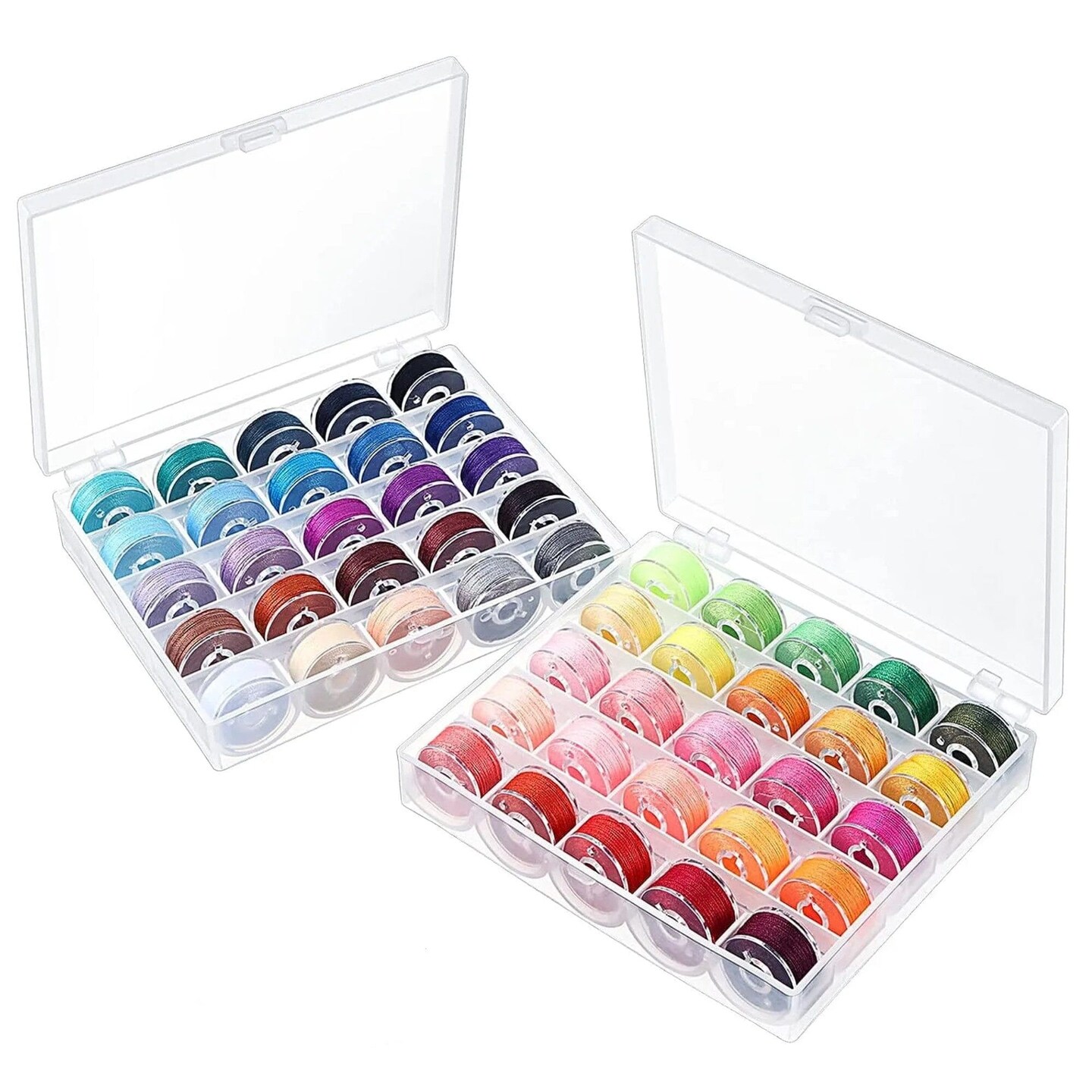 Bernette B35 Sewing Machine with 100 Thread Spools & Color Matching Bobbins