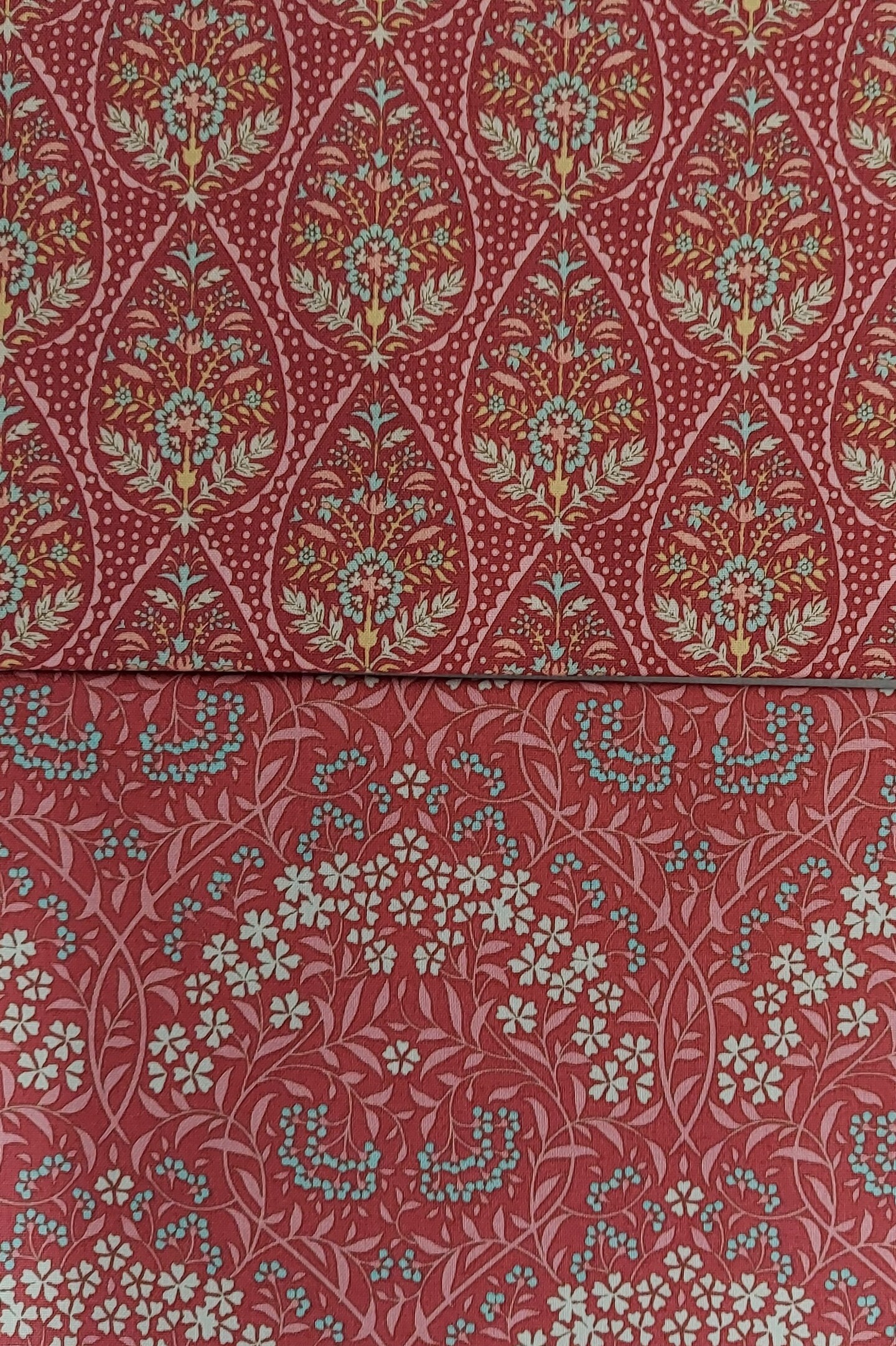 Tilda Vintage Sampling Assortment - Red/Pink - 10 one-yard Cuts - 100% Cotton Fabric