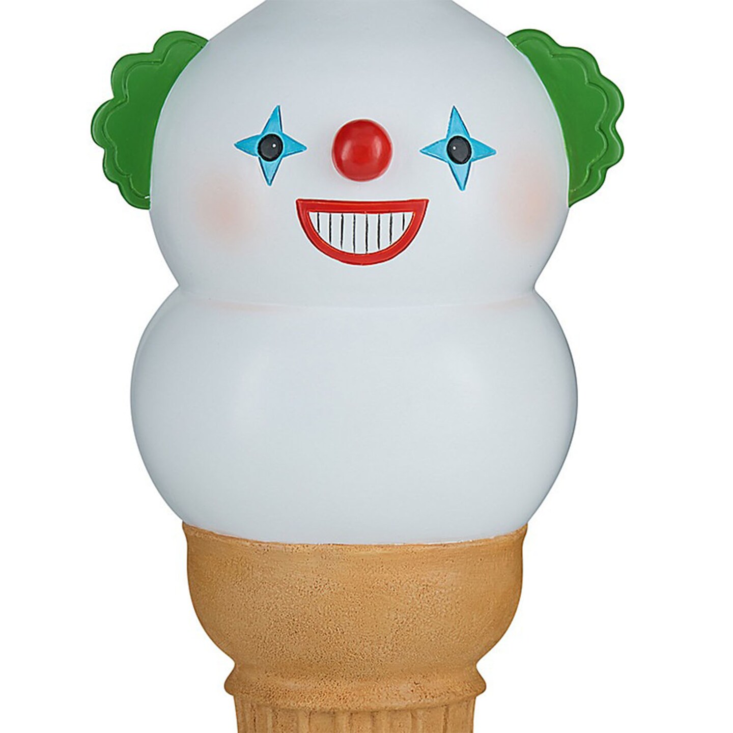 Creepy Clown I-Scream Cone Halloween Tabletop Decoration Polyresin Figurine 14 Inch