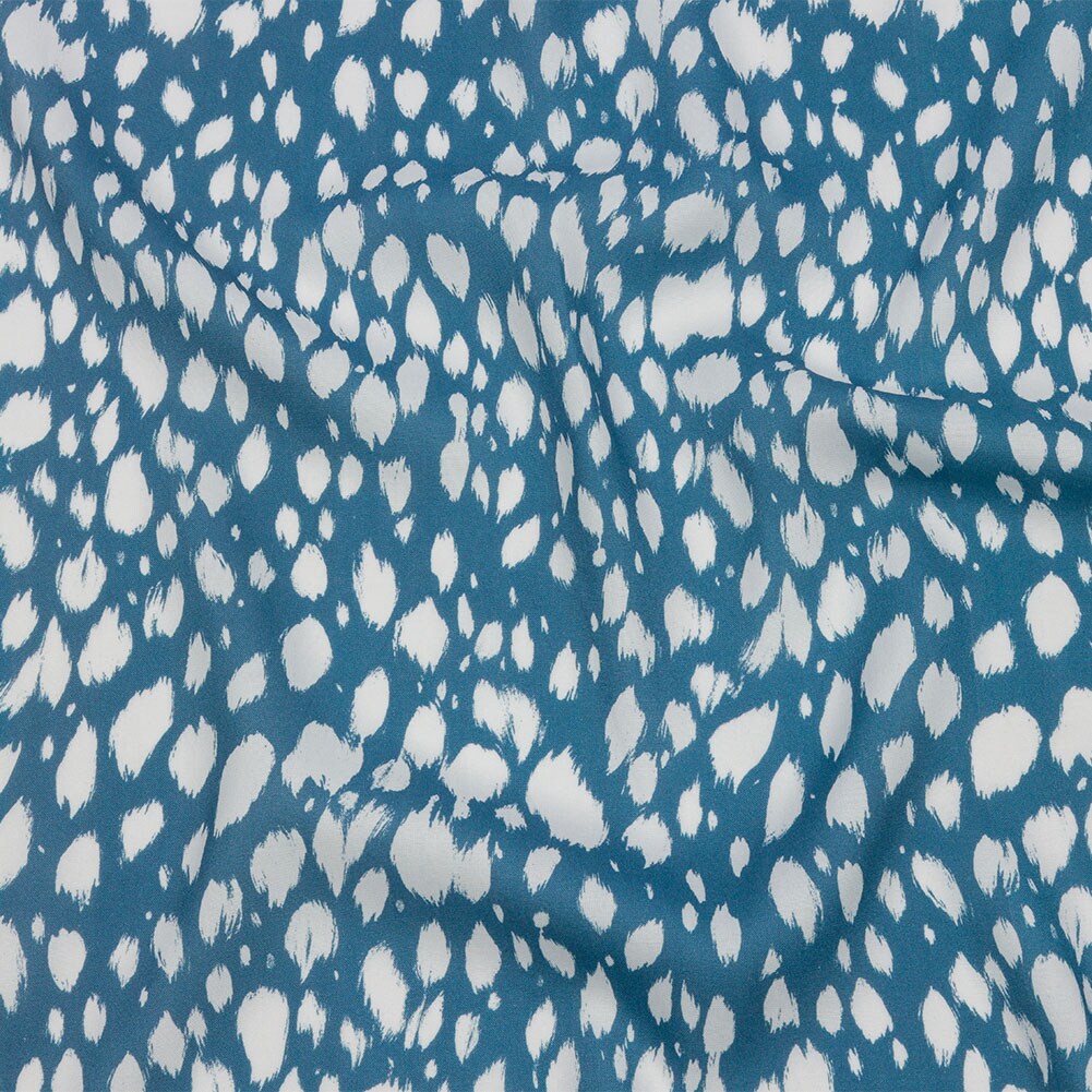 1 Yard Fanciful Fawn Viscose Woven Fabric
