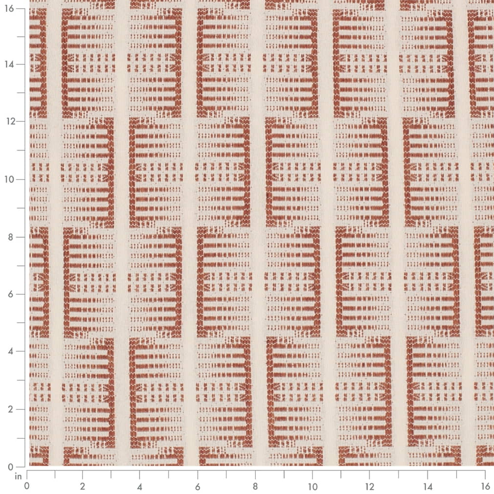Upholstery Fabric - Orange & Rust Abstract & Geometric,Global Upholstery Fabric 54 Inches"