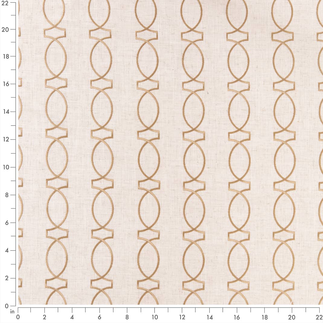 Upholstery Fabric - Gold & Yellow Abstract & Geometric Upholstery Fabric 54 Inches"