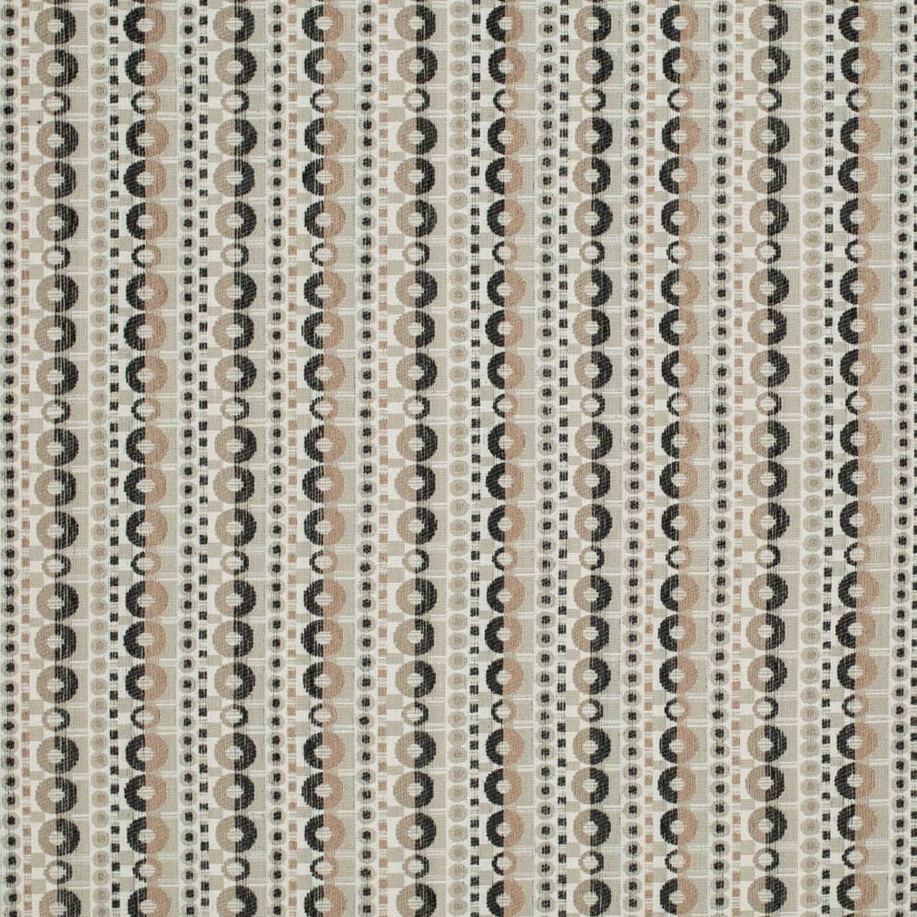 Shadow - Beige Taupe,black,brown,grey Silver Abstract Geometric Upholstery Fabric 54 Inches"