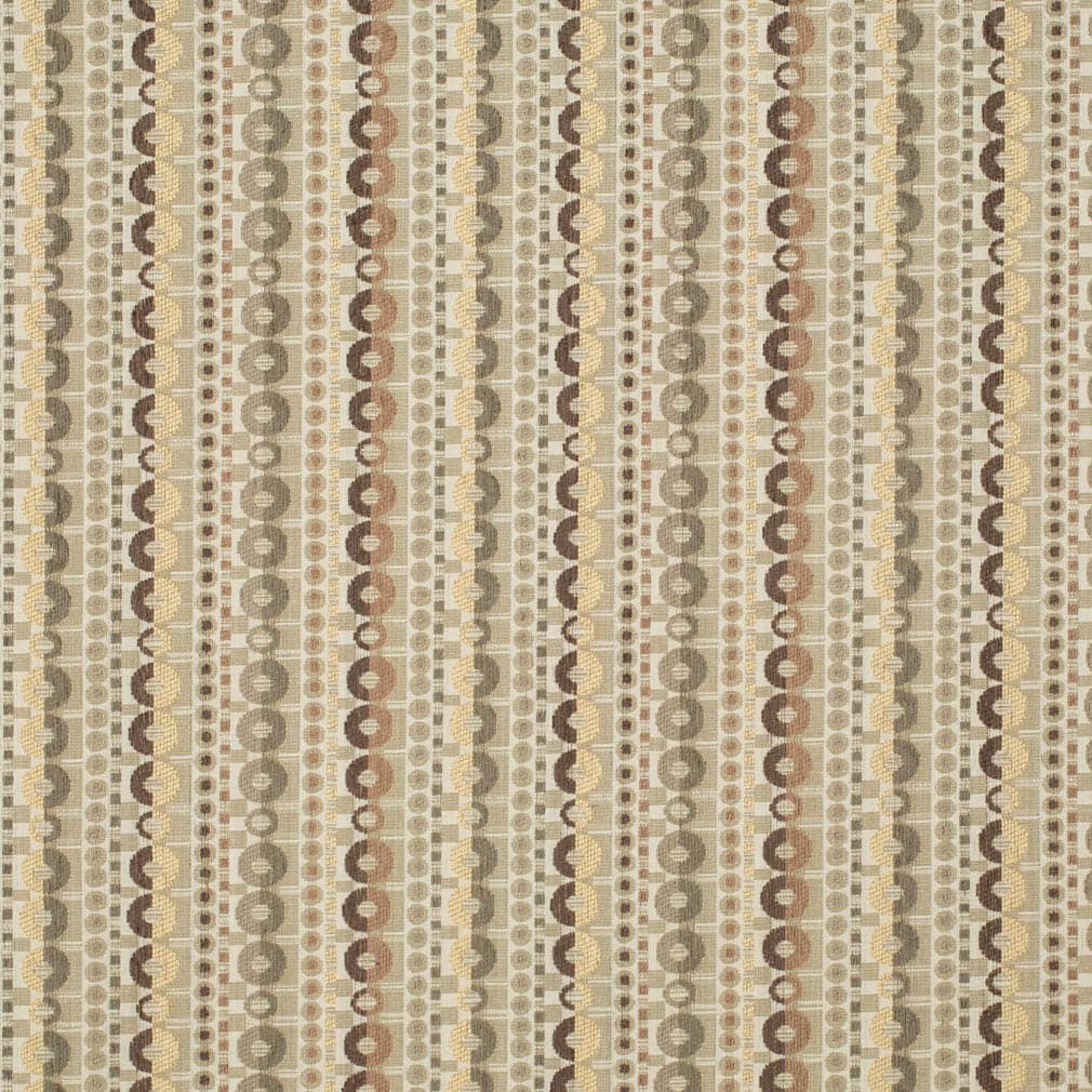 Mesquite - Beige Taupe,brown,grey Silver Abstract Geometric Upholstery Fabric 54 Inches"