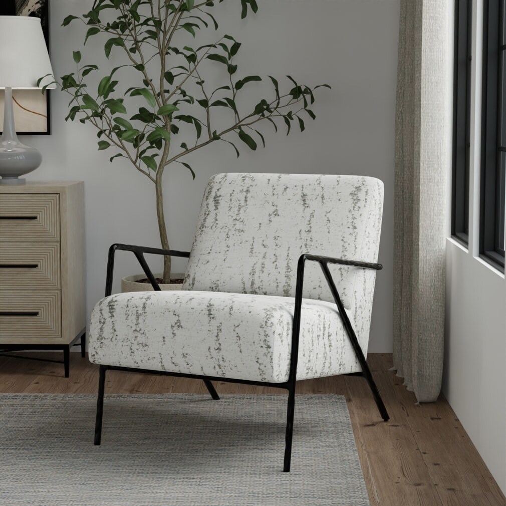 Frost - Grey & Silver Abstract & Geometric,Plain & Solid Upholstery Fabric 54 Inches"