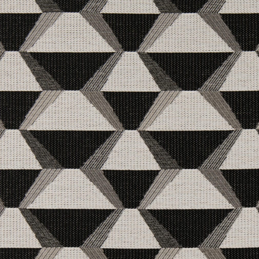 Upholstery Fabric - Black Abstract & Geometric Upholstery Fabric 54 Inches"