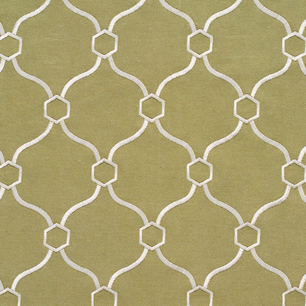 Upholstery Fabric - Green Abstract & Geometric Upholstery Fabric 54 Inches"