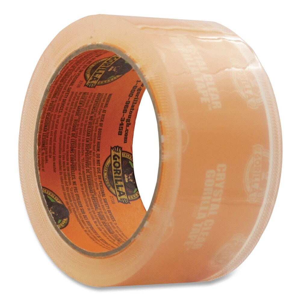 Gorilla Glue 1.88 in. x 18 yds. 3 in. Core Crystal Clear Tape (1-Roll)
