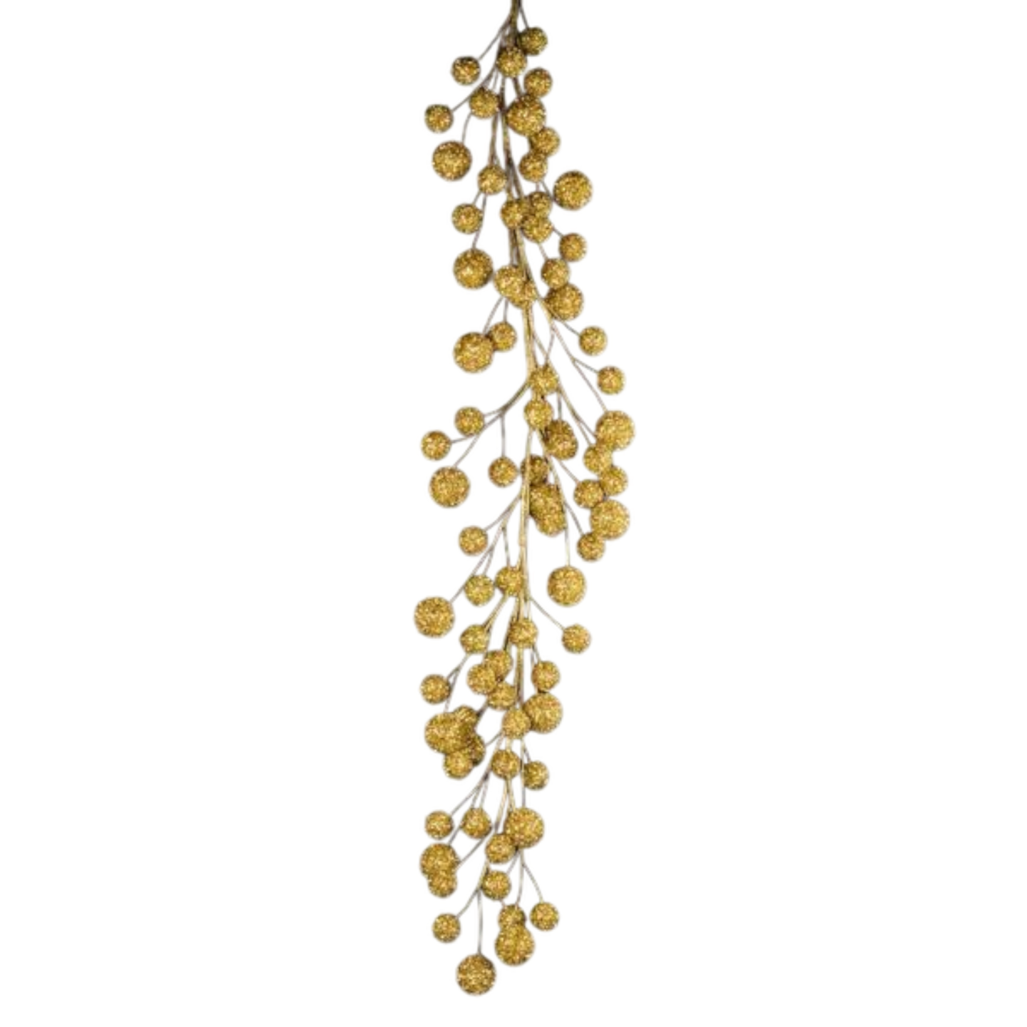 Gold Glitter Foil Ball Garland