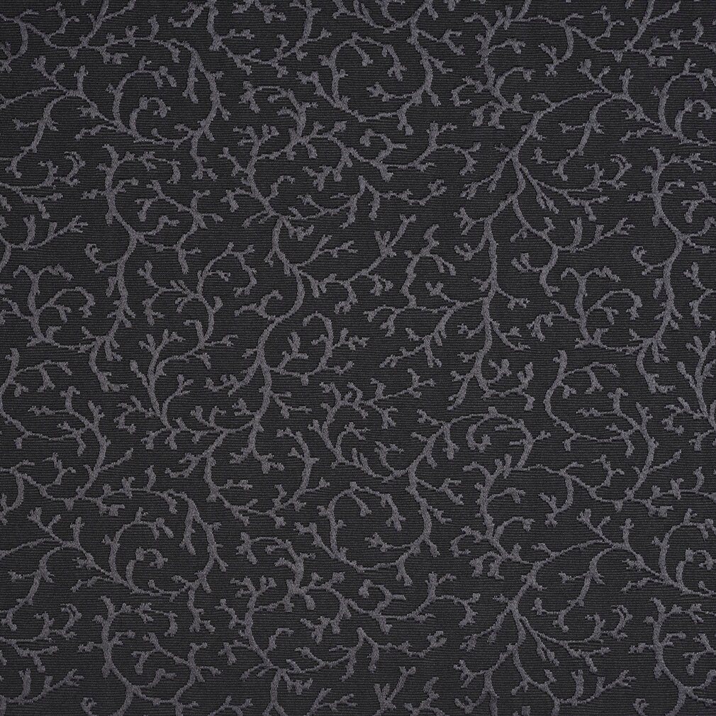 Upholstery Fabric - Black Abstract & Geometric Upholstery Fabric 54 Inches"