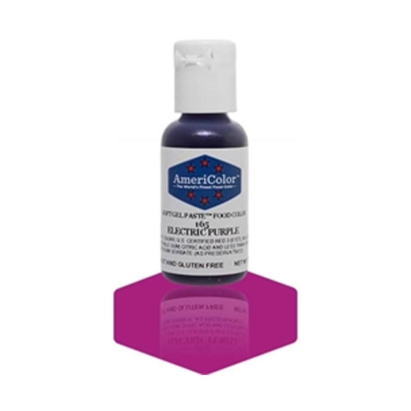 Electric Purple Soft Gel Paste Food Color for Icing and Toppings 3/4 Ounce