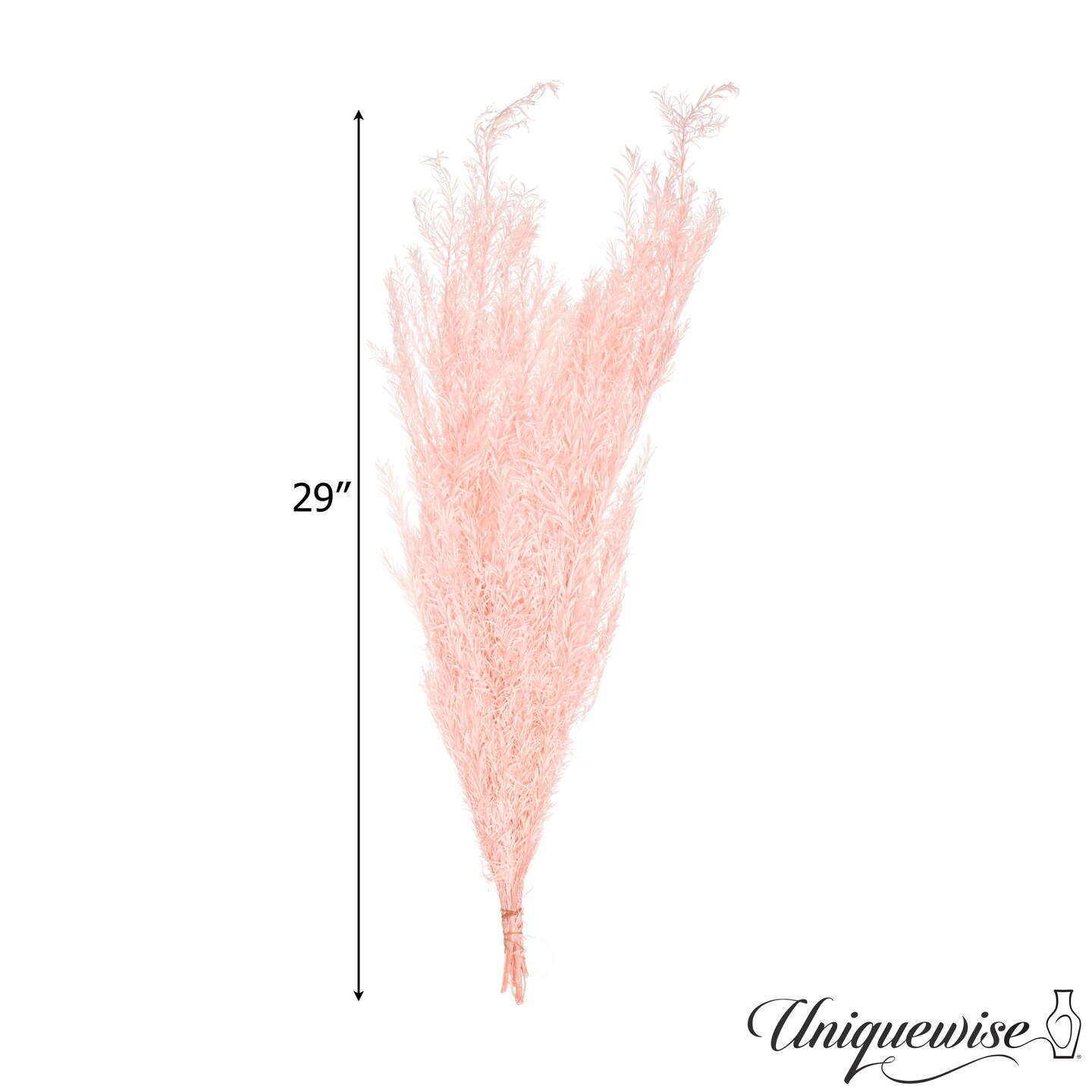 Uniquewise Preserved Real Floral Stems Chic Vase Fillers &#x26; Accents for Bouquets Centerpieces &#x26; Ornamental Displays Ideal for Home Office Boutique Cafe Resto Bar and Event Decor