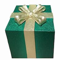 Best Creation Glitter Gift Wrap, 30 x 36-Inch Green 2 ROLLS