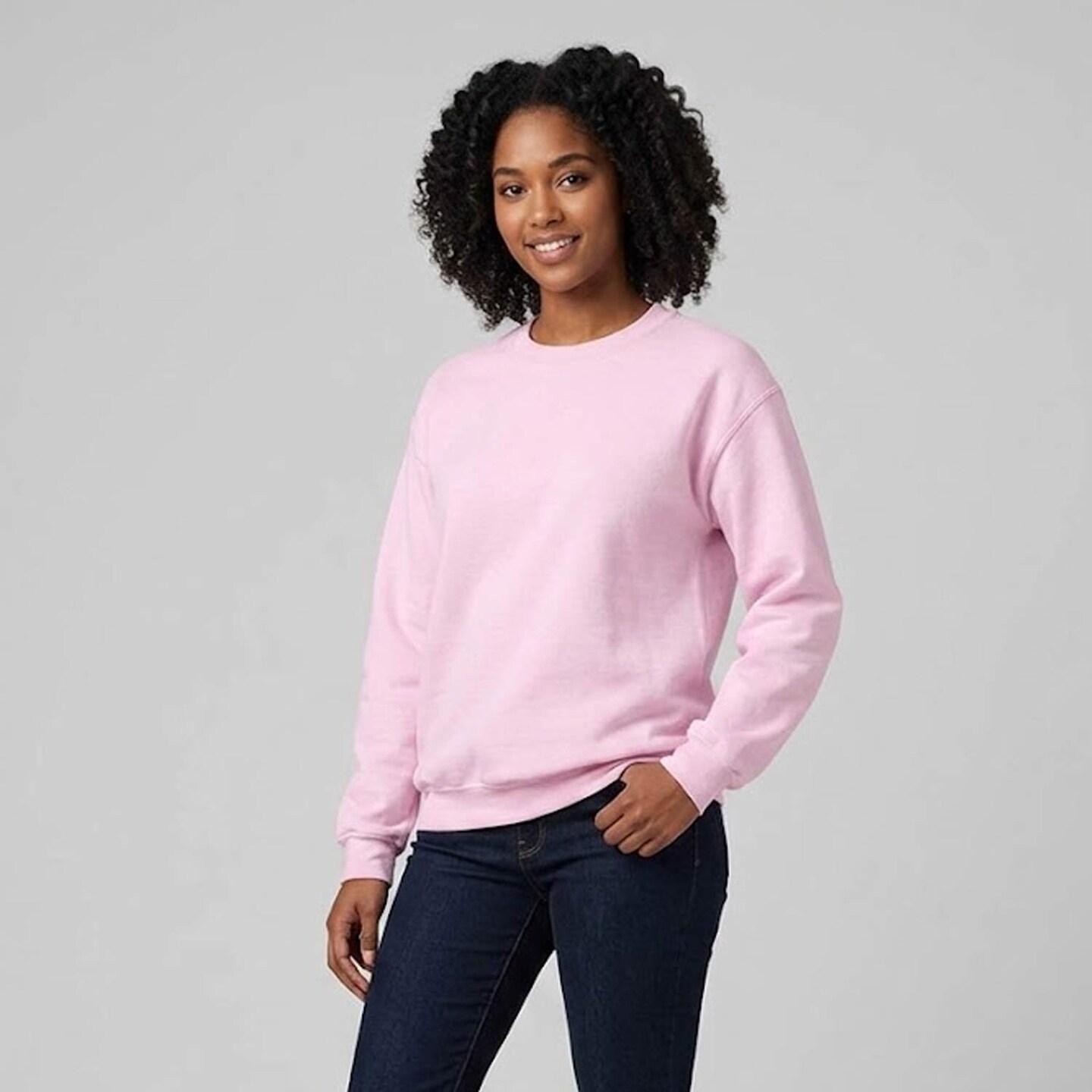 Gildan® Gildan Crewneck Long Sleeve Sweatshirt, Blank Heavy Blend Fleece Pullover