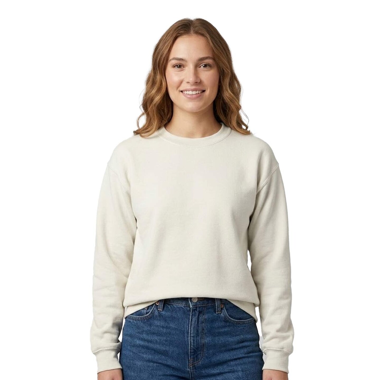Gildan® Gildan Crewneck Long Sleeve Sweatshirt, Blank Heavy Blend Fleece Pullover