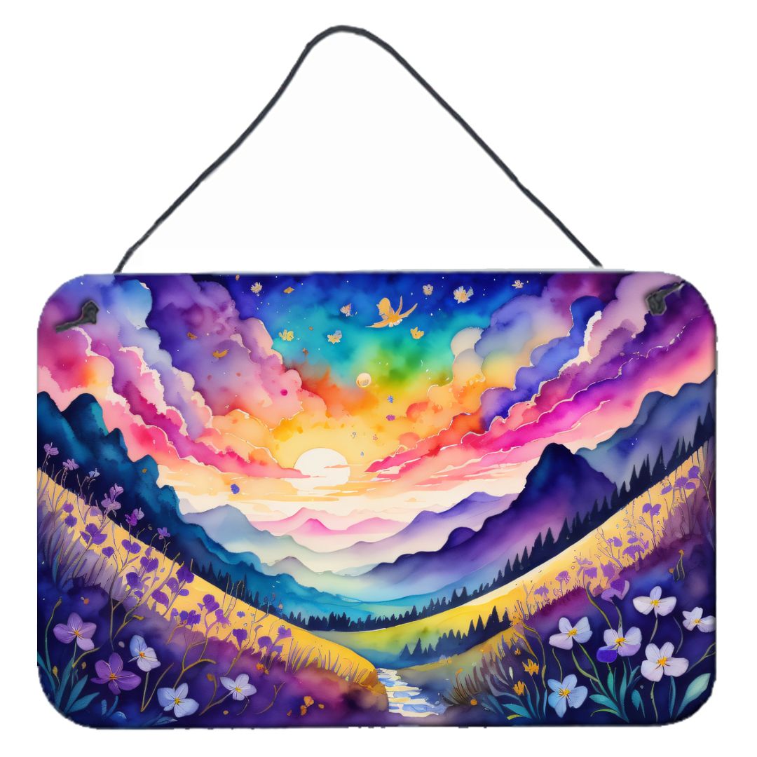 Edge Collections - 8" X 12" - Multicolor - Colorfull metal print - 1 Piece