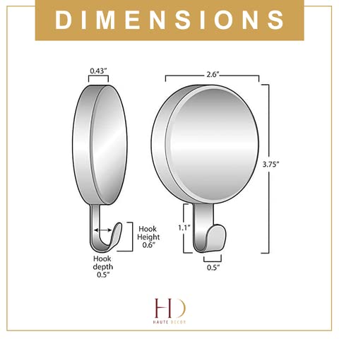 Haute Decor Attract Magnetic Wreath Hanger - 2 Pack
