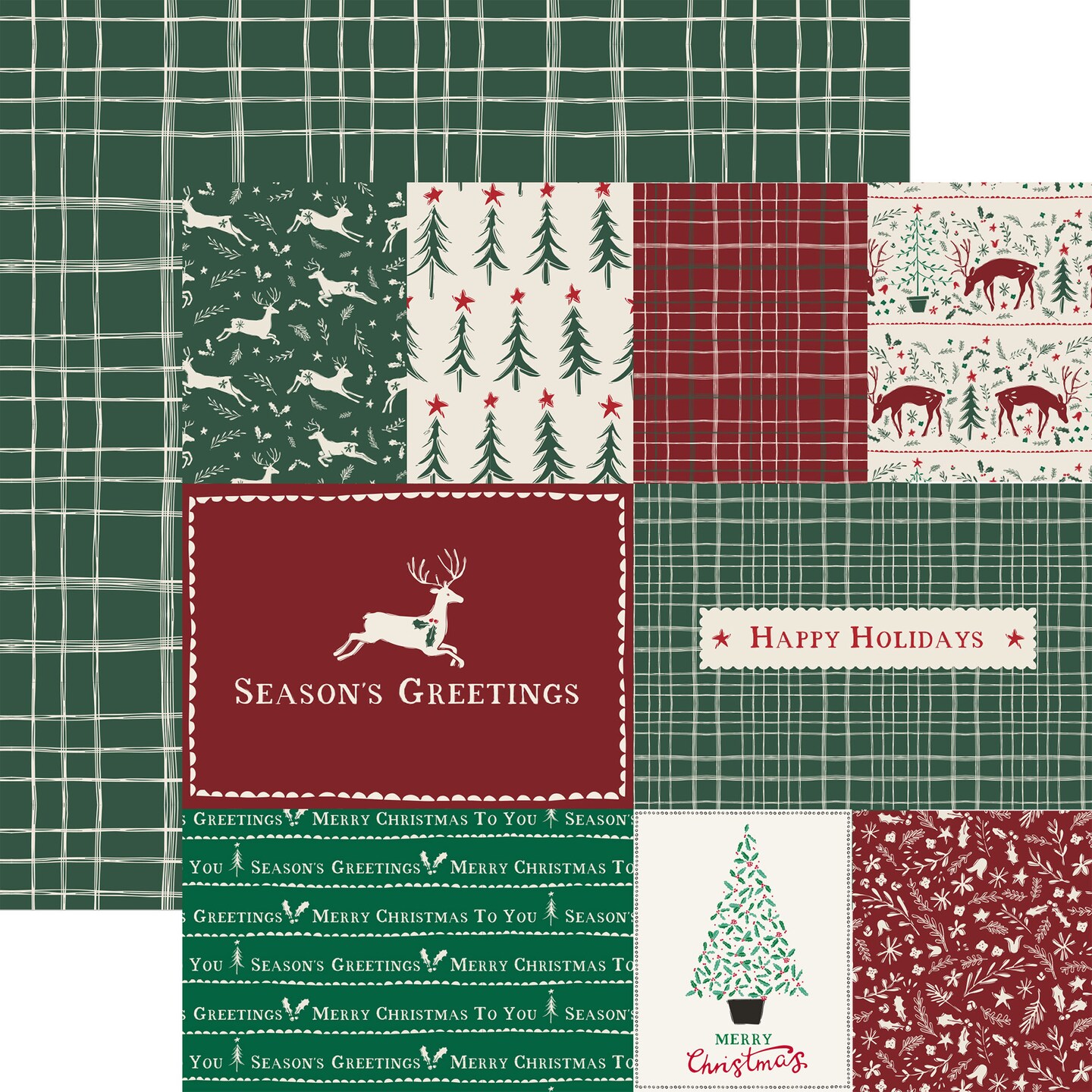 Festive Forest Christmas Paper Assortment