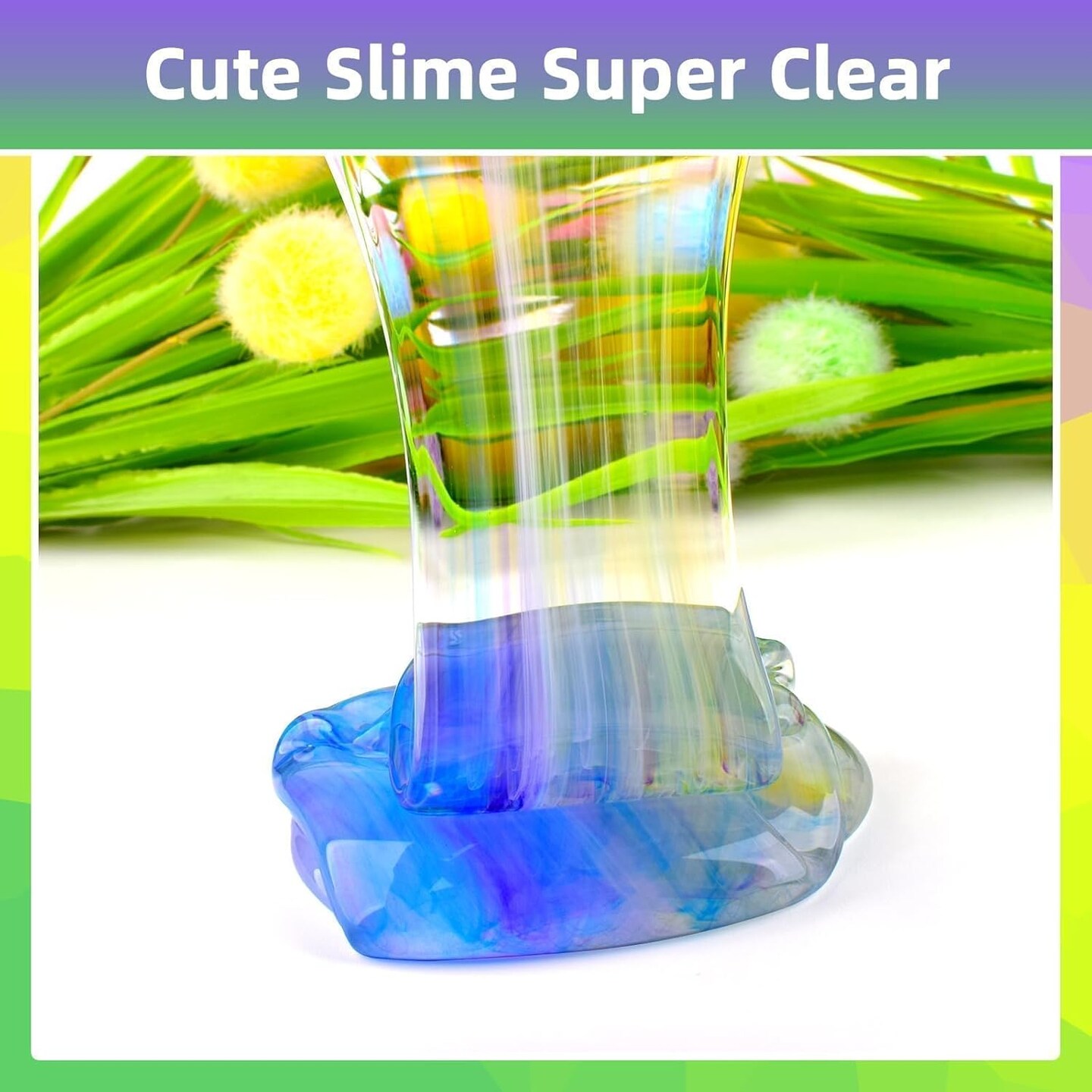 Crystal Clear Slime Kit - Rich Colors