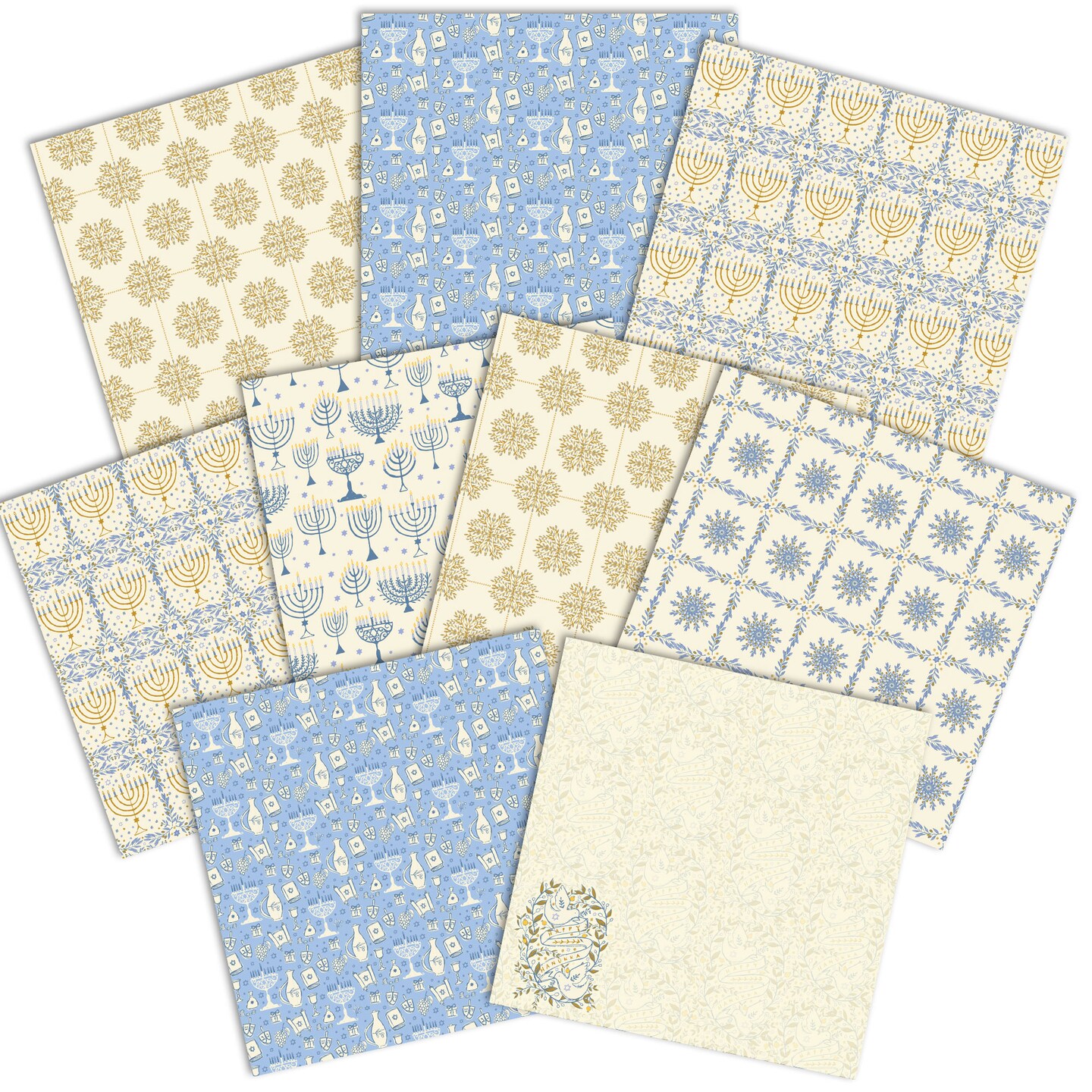 Love and Light Hanukkah Paper Assortment