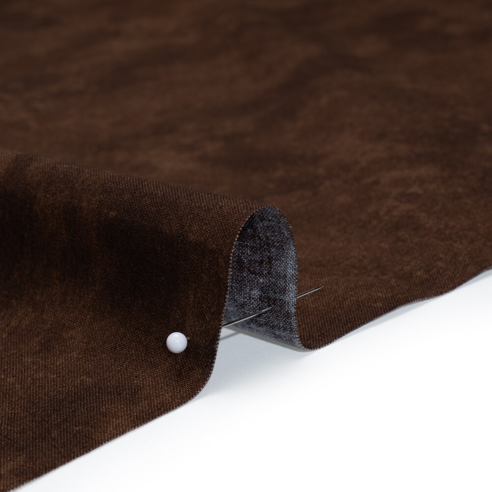 1 Yard Espresso Quilting Cotton Fabric Toscana Collection Rich Abstract Material 44 Inch Width