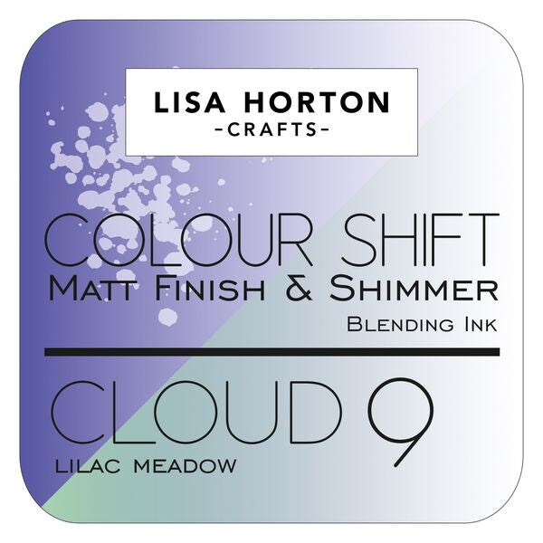 Lisa Horton Crafts Cloud 9 Color Shift Ink Pad-Lilac Meadow
