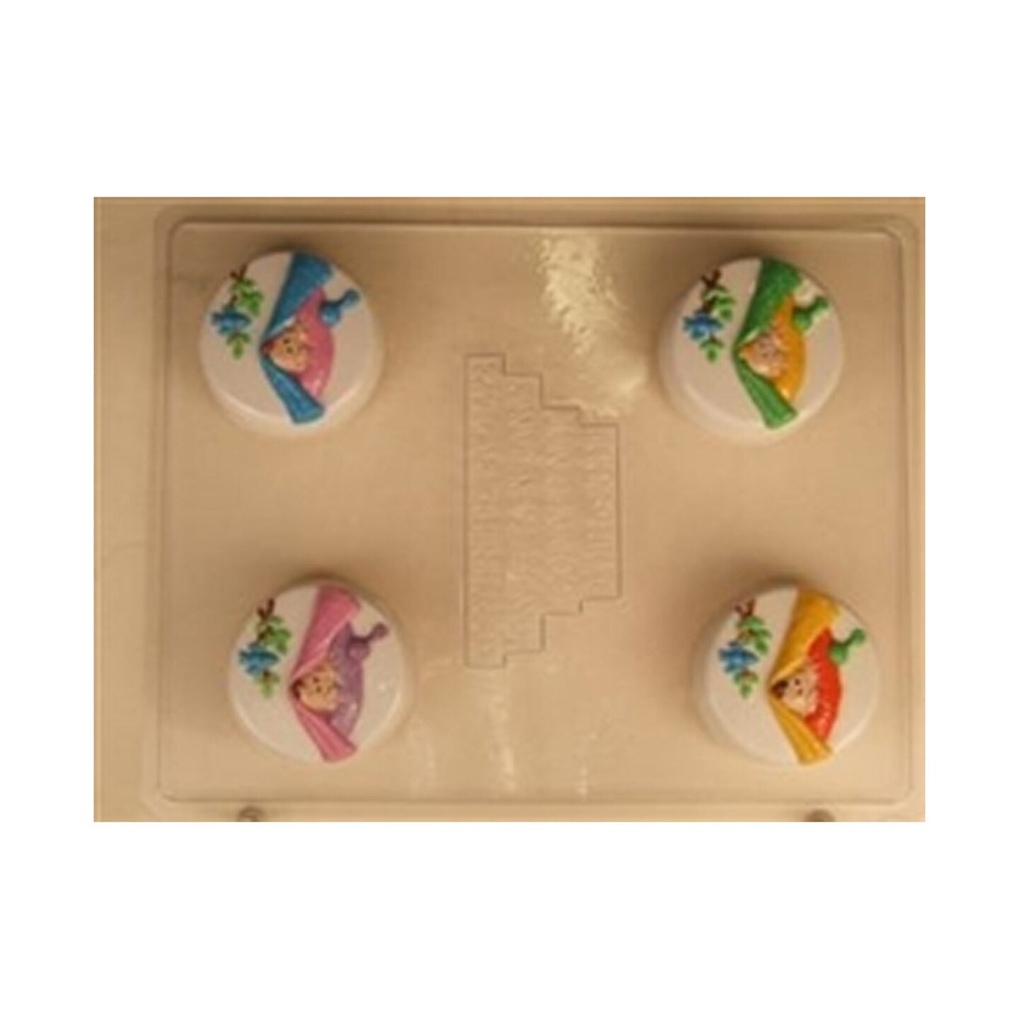 Baby In Blanket Sandwich Cookie Chocolate Mold