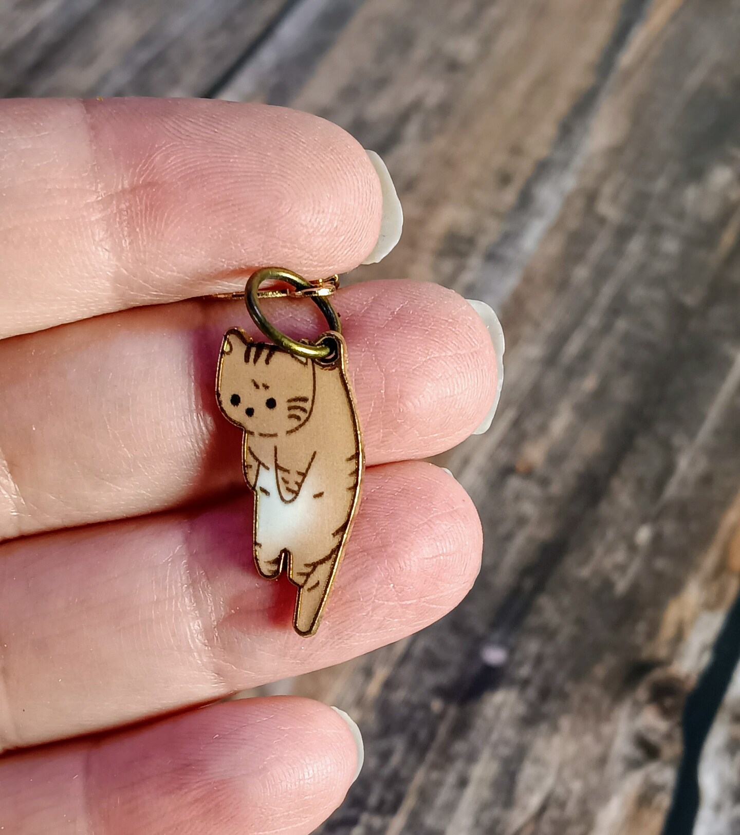 Adorable Cat Stitch Markers – Set of 5 Cute Knitting and Crochet