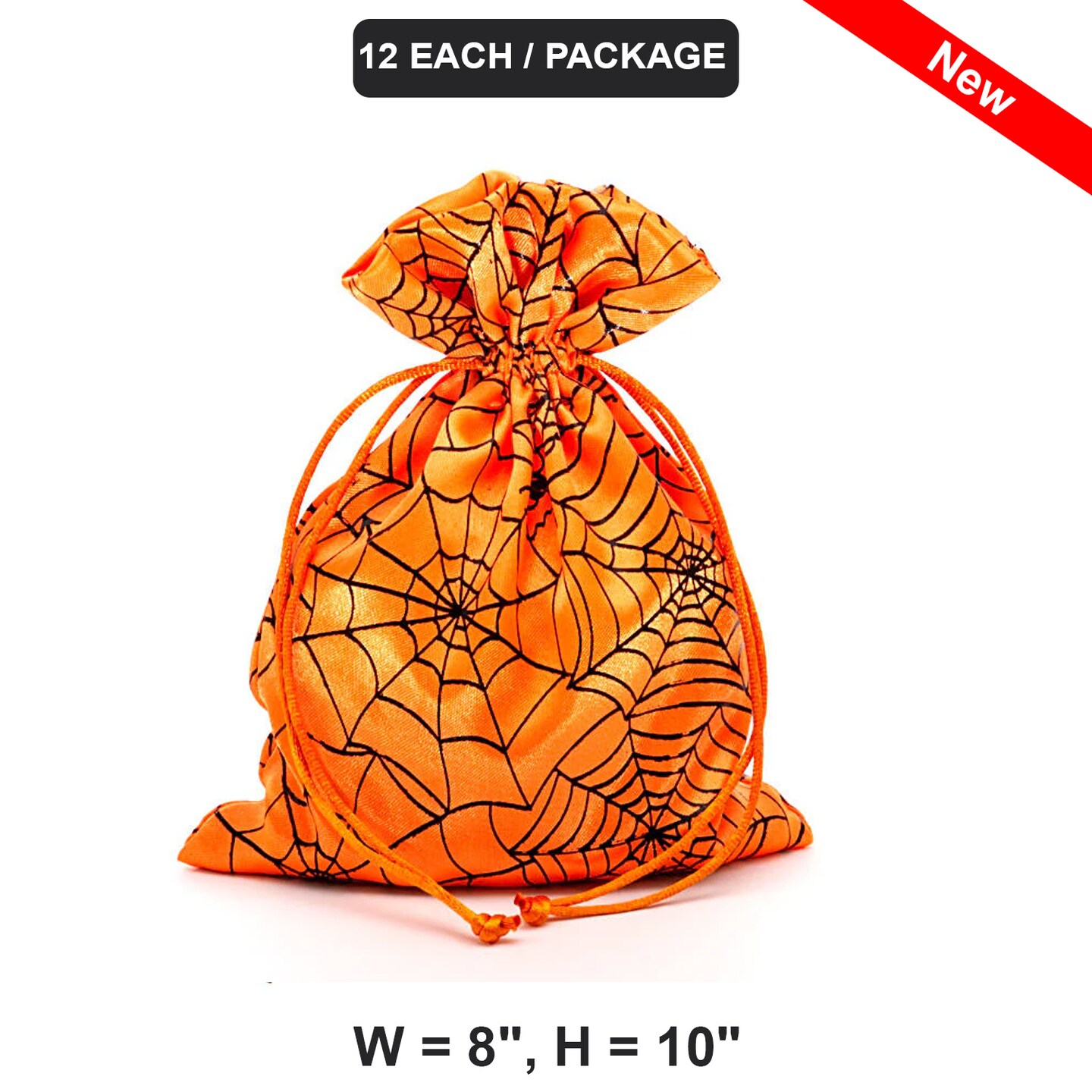 Versatile Spider Bags 8&#x22; x 10&#x22; 12 Each Package