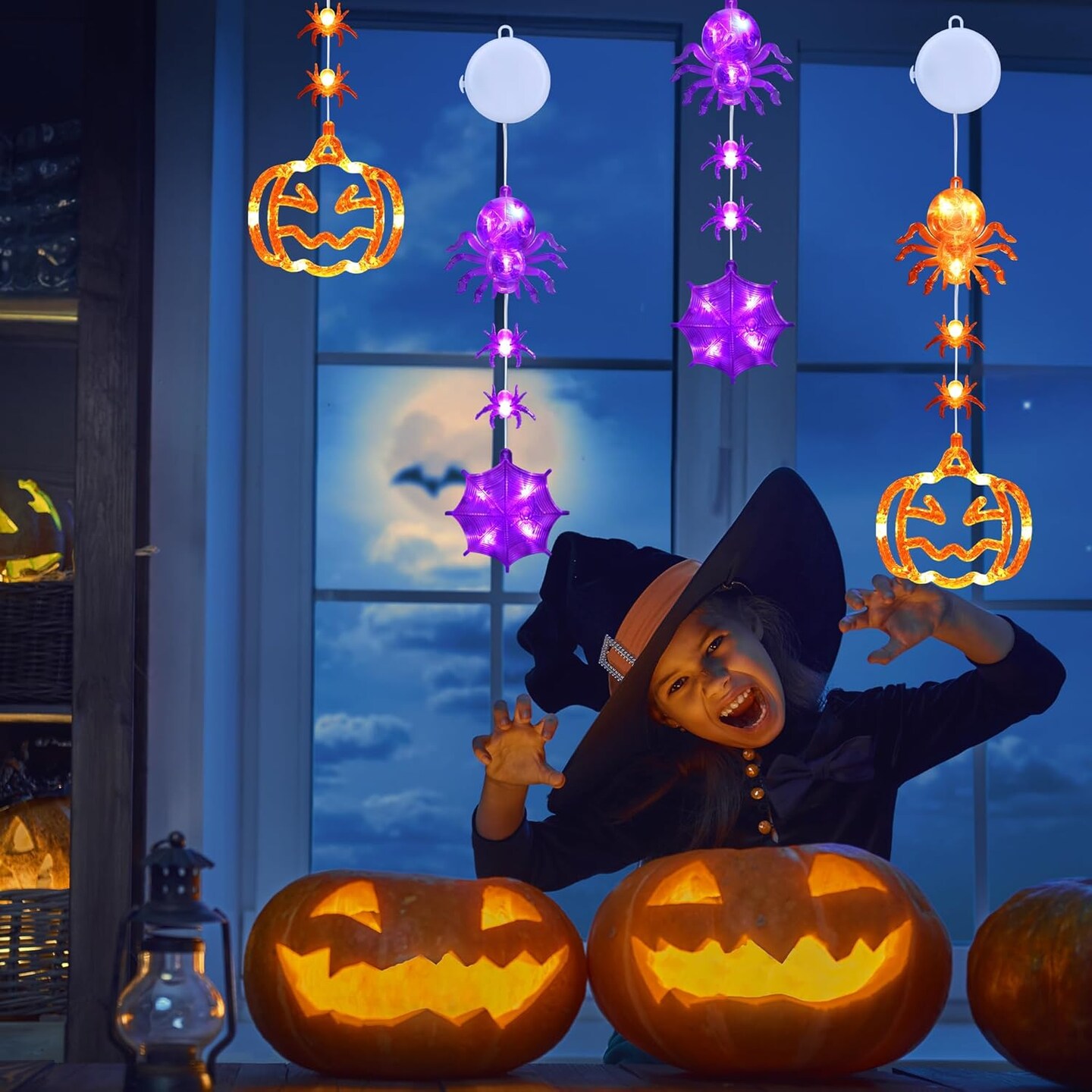 Halloween Decorations Window Lights | Michaels