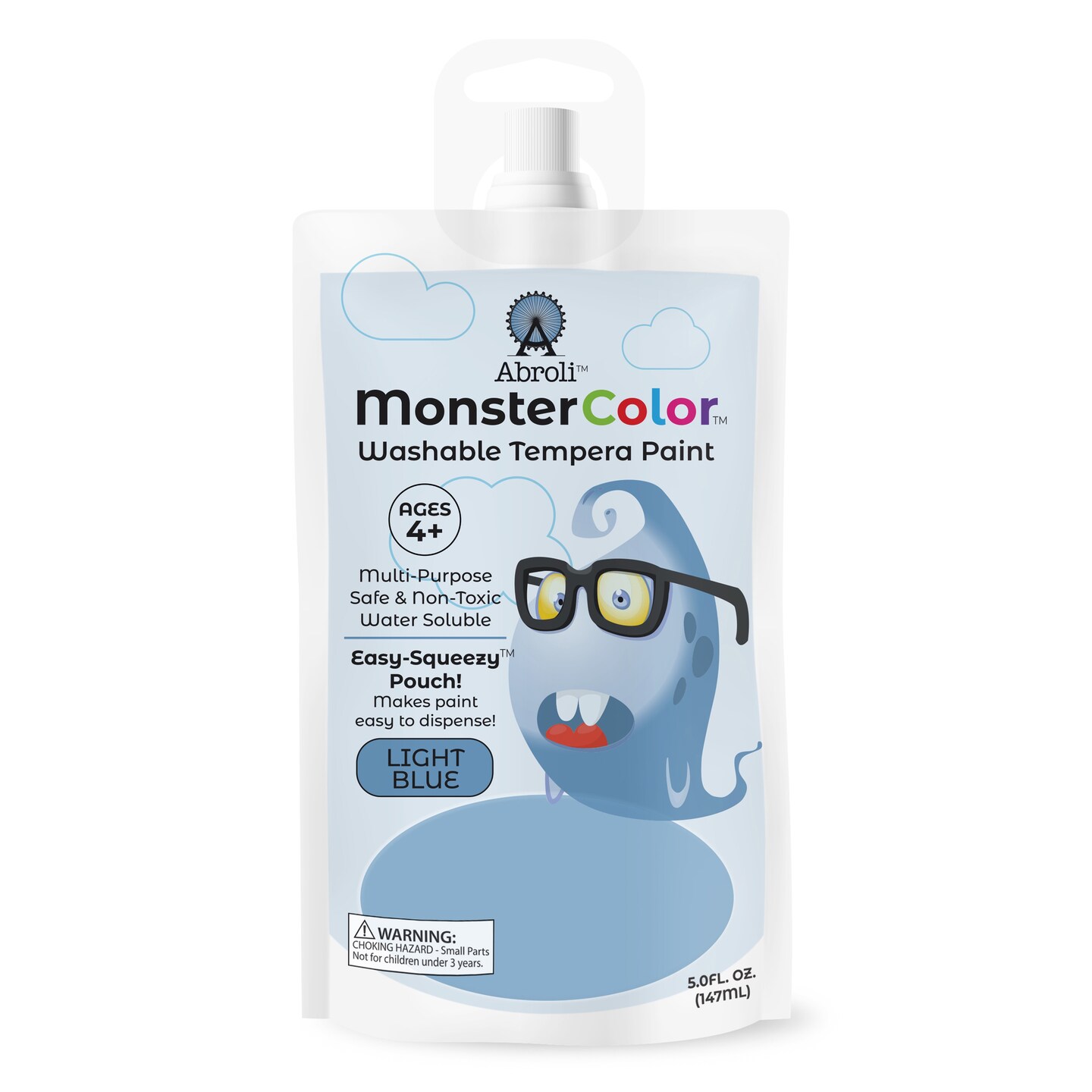 Abroli Monster Color Washable Tempera Paint Pouch 5oz | Michaels