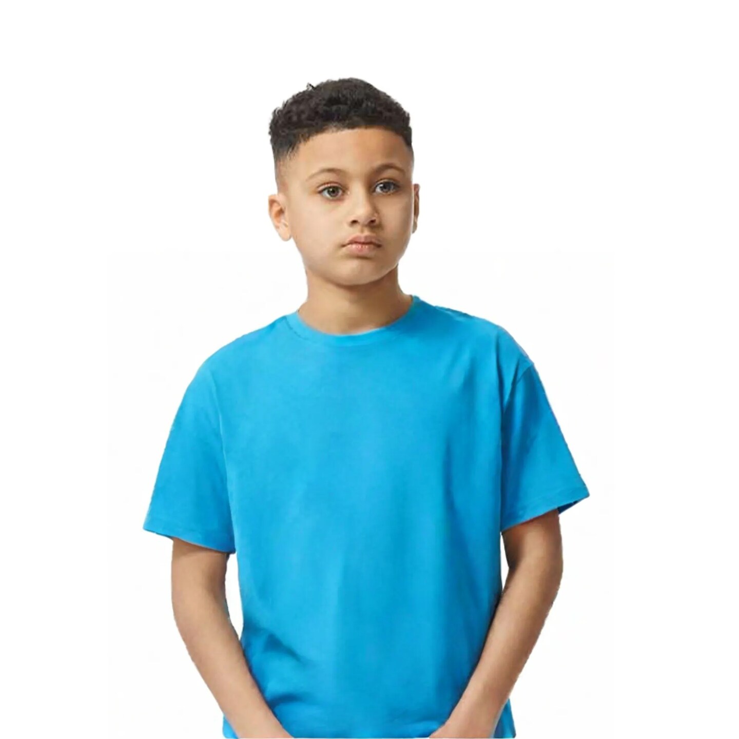 Gildan Youth Softstyle Crewneck Short Sleeve T-Shirt for School Wear & Custom Printing Cotton Tee