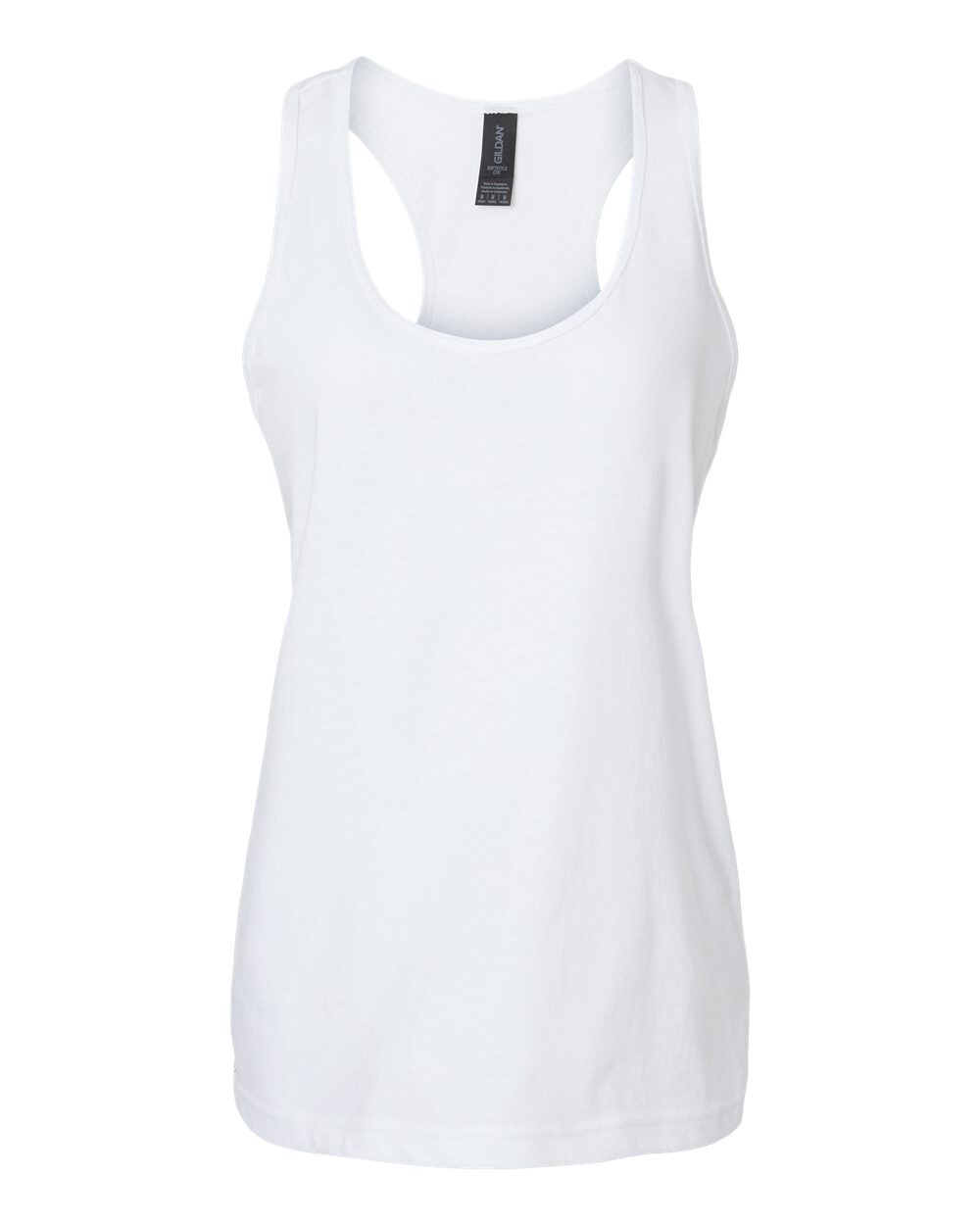 Gildan Softstyle Women’s CVC Racerback Tank Top for Custom Printing Cotton Blend Tank