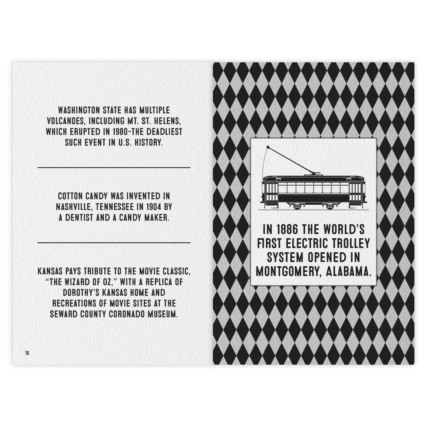 Road Trip Trivia: Offbeat Facts Off the Beaten Path Softcover Book
