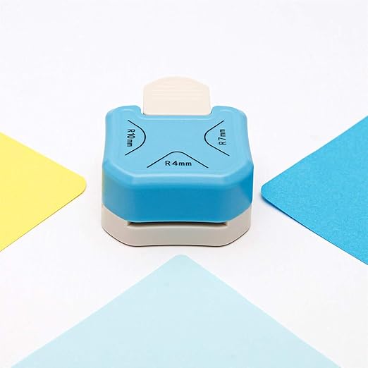 Paper Corner Rounder 3 in 1 &#xFF08;R4mm+R7mm+R10mm&#xFF09;&#xFF0C; Punches for Crafts&#xFF0C; Cutter &#xFF0C;Envelope Punch Board &#xFF0C;Hole Puncher&#xFF0C; Laminate, DIY Projects, Photo Cutter,Card Making Scrapbooking and Journaling