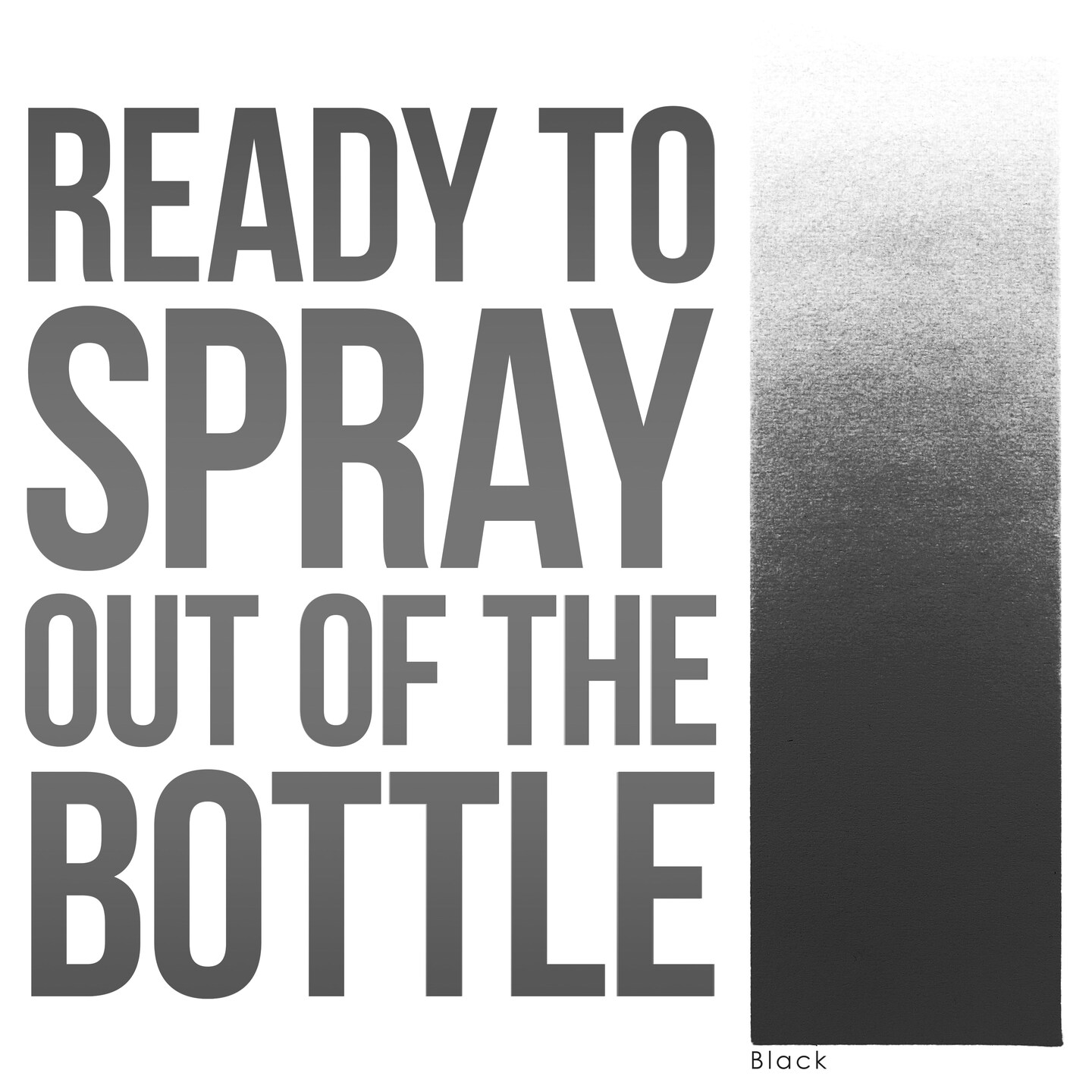 Black Airbrush Body Paint 1oz - Alcohol-Based, Waterproof, Body Paint for Adults, Cosplay, Temporary Tattoos